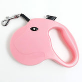 Kuber Industries Retractable Dog Leash|One Button Break with Safety Lock|Automatic & Non-Slip Handle|WINDOG-1092|Soft Padded Handle for Comfort Grip|Pet Training & Walking Accessory|Pink (Pack of 2)